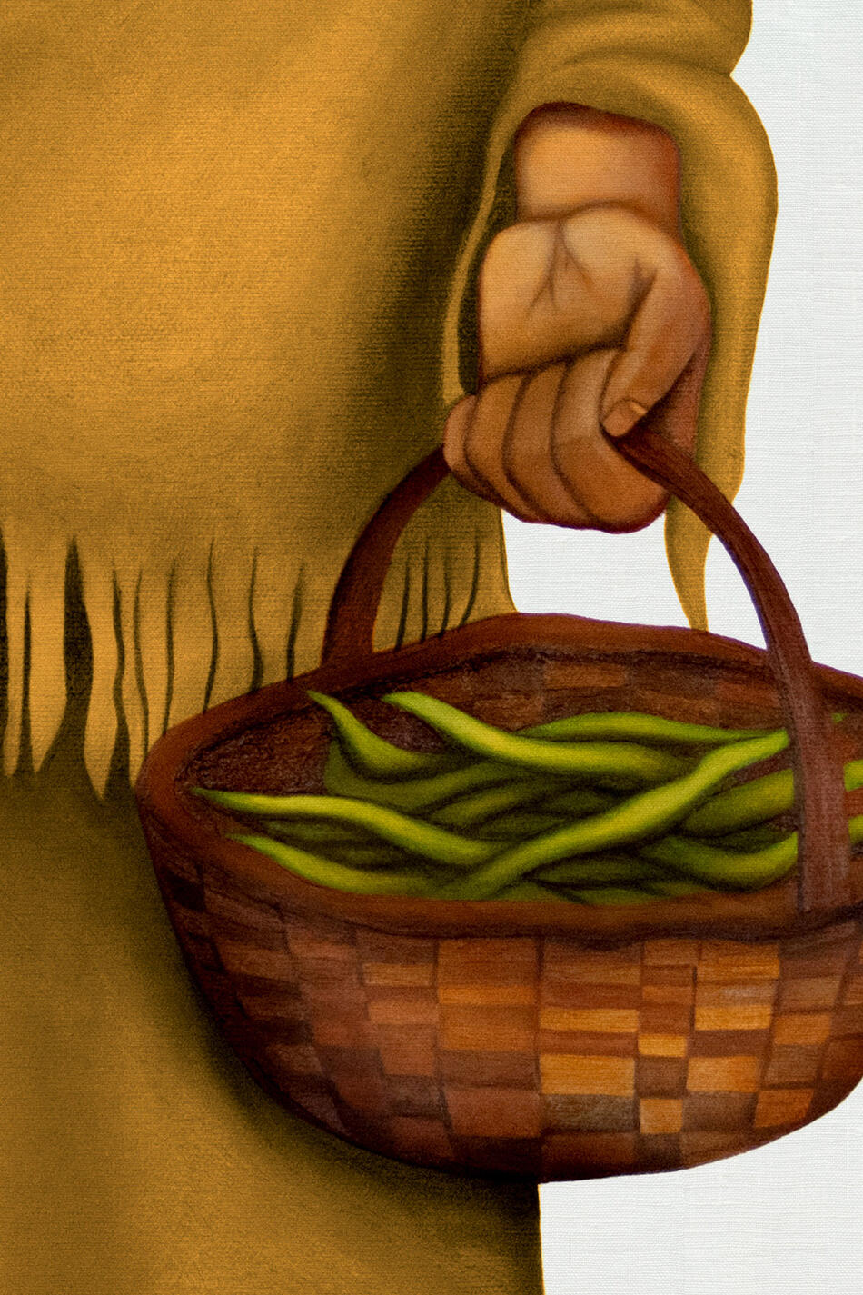 Sister Bean detail.